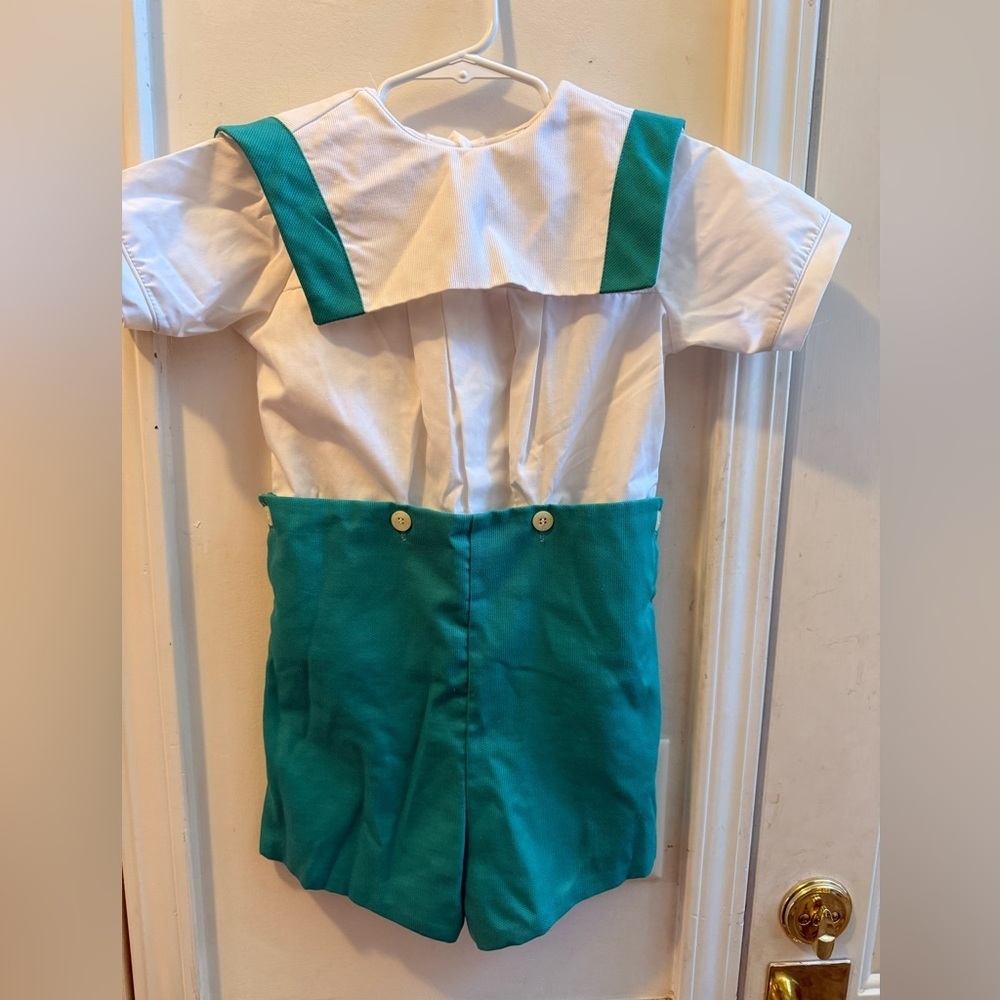 Vintage Monday’s Child Boys Romper Suit